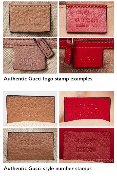 vintage gucci stamp labels